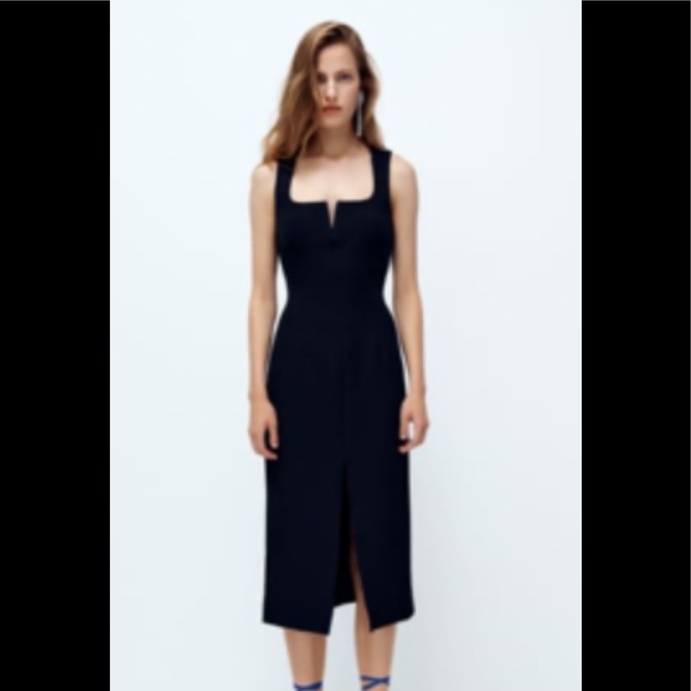ZARA NWT black dress